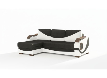 Bettfunktion Funktions Schlafsofa Ecksofa Textil Stoff Couch Polster Garnitur