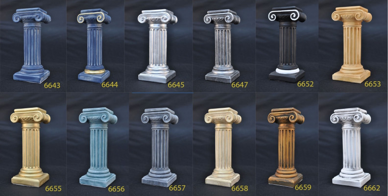 Design Rom Stil Säule Antike Dekosäule Säulen Blumensäule Ständer Podest 1631