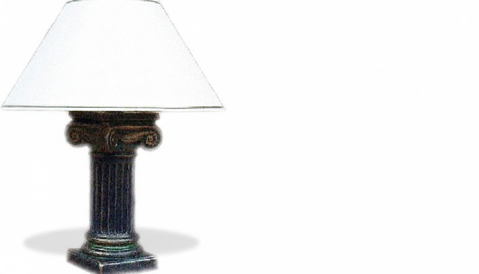 Antik Stil Büste Leuchte Tischlampe Tischleuchte Lampe Lampen Leuchten Tisch Neu