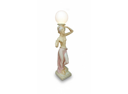 Antik Stil Figur Stehlampe Bauchtänzerin Stand Lampe Leuchte Lampen Skulptur Neu