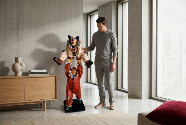 DesigClown Eingestellt Figur Statue Skulptur Figuren Skulpturen Dekoration 5017