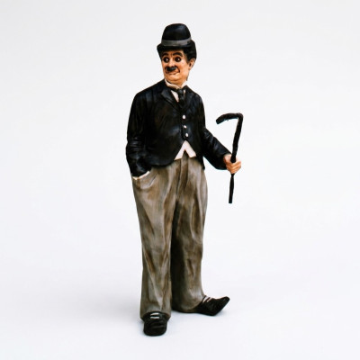 Design Chaplin Figur Statue Skulptur Figuren Skulpturen Dekoration Deko 5358 Neu