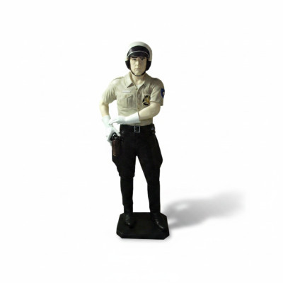 Design Polizist Figur Statue Skulptur Figuren Skulpturen Dekoration Deko 5682