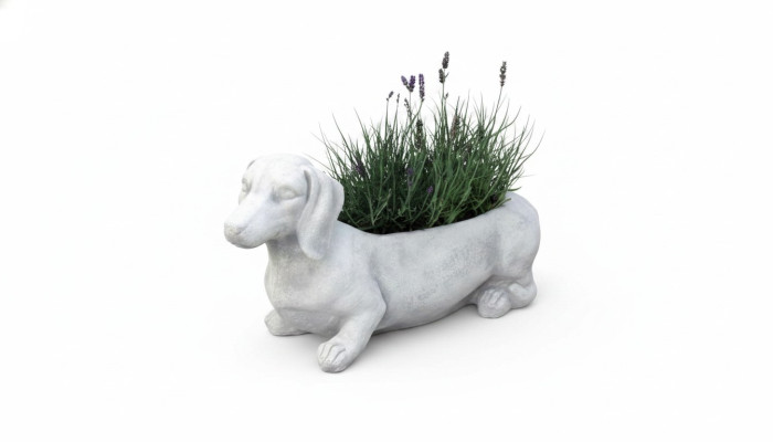 Blumenkübel Pflanz Kübel Dekoration Garten Figur Vasen Blumentöpfe Natur