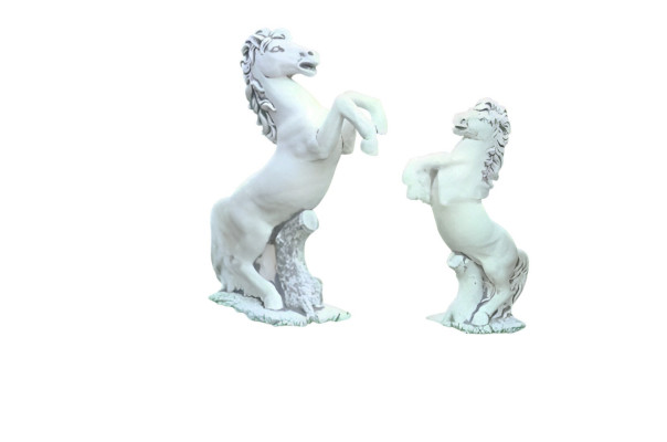 Garten Dekoration Pferd Statue Skulptur Figuren Skulpturen Designer