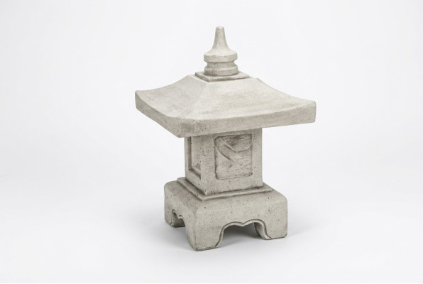 Feng Shui, Gartenfigur, Skulptur, Japan Steinguss Gartendeko Design Haus Figur