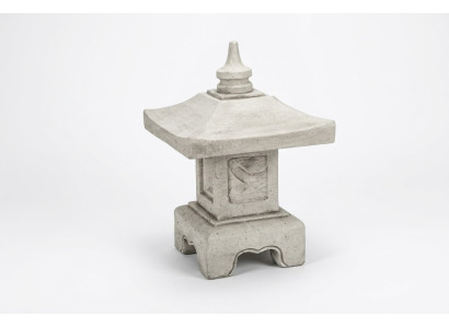Feng Shui, Gartenfigur, Skulptur, Japan Steinguss Gartendeko Design Haus Figur