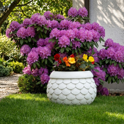 Blumentöpfe Kasten Topf Blumen Töpfe XXL Dekorative Garten Beton Terrasse