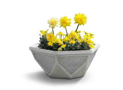 Blumenkübel Pflanz Natur Kübel Dekoration Garten Vasen Figur Blumentöpfe
