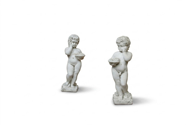 Junge 72cm Figur Statue Figuren Skulptur Statuen Garten Dekoration