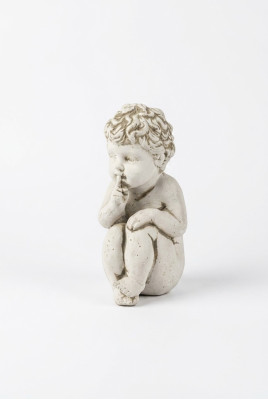 Deko Grabschmuck Grab Stein Dekoration Figur Engel Skulptur Gott Heilig