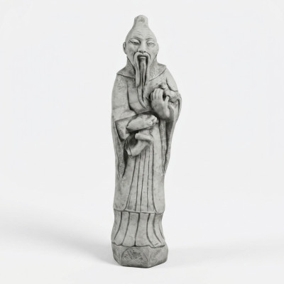 Chinesischer Konfuzius Figur Statue Figuren Skulptur Garten
