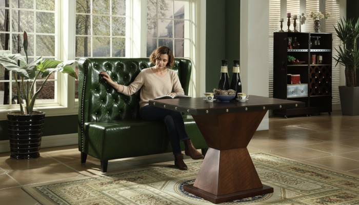 Chesterfield Sofa Bank Couch Sitzbank Grün Wartezimmer Wohnzimmer Büro Sofas Neu