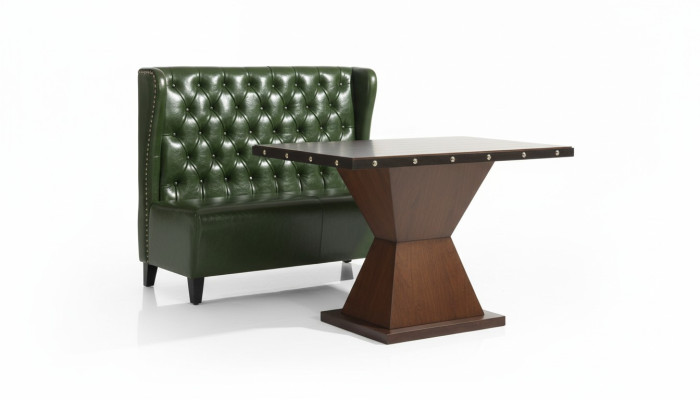 Chesterfield Sofa Bank Couch Sitzbank Grün Wartezimmer Wohnzimmer Büro Sofas Neu