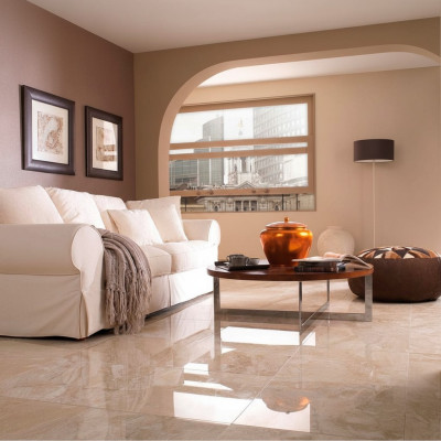 60x60cm Marmor Boden Fliesen Naturstein Fliese Belag Beläge 52m² Crema Marfil