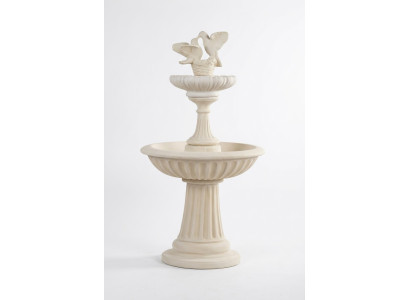 Zierbrunnen Springbrunnen Skulptur 171cm Brunnen Deko Garten Fontaine Teich Neu