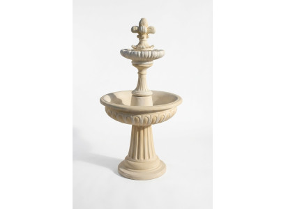 Springbrunnen Garten Teich Brunnen 173cm Steinbrunnen Gartenbrunnen Fontaine Neu