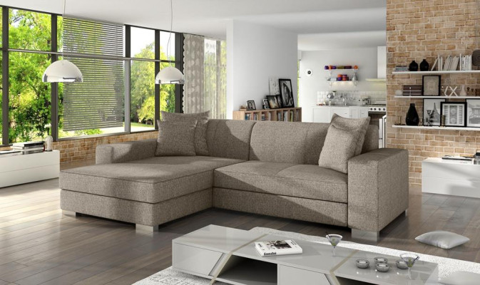 Schlafsofa Eck Sofa Couch Bettfunktion Polster Eck Garnitur Neu Schlaffunktion