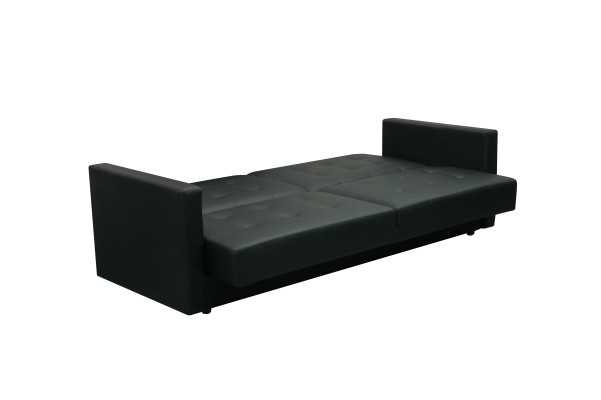 Schlafsofa Polster Garnitur Bettfunktion 3 Sitz Neu Stoff Sofa Couch Textil