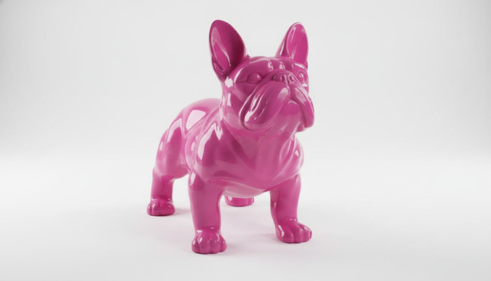 Hund Figur Statue Skulptur Figuren Skulpturen Dekoration Deko Statue Garten Neu