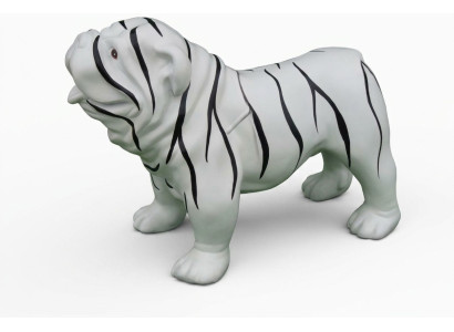 Figur Statue Skulptur Figuren Skulpturen Dekoration Deko 55 cm Hund Plastik Neu