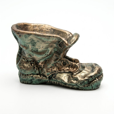 Schuh Deko Blumen Vasen Vintage Vase Deko Blumentopf Dekoration Deko Hochglanz