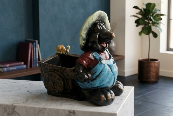Maulwurf Figur Garten Statue Skulptur Figuren Skulpturen Dekoration Statuen Neu