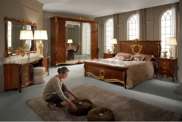 Nachttisch Konsole Nachttische Beistelltisch Schlafzimmer Design arredoclassic