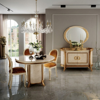 Esstisch Tisch Rundtisch Designer Barock Rokoko klassisch Jugendstil antik