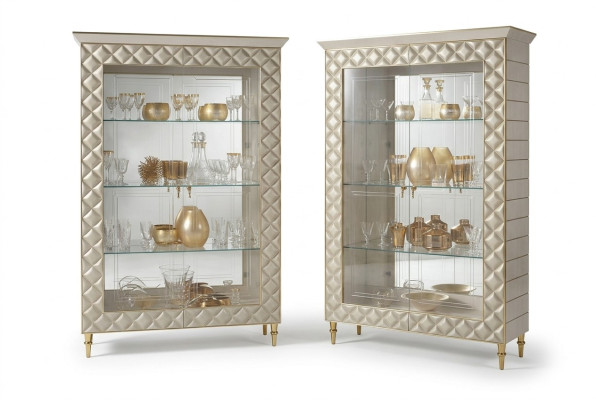 VITRINE Schrank Glasschrank Designer Möbel Deko Rokoko Barock Jugendstil