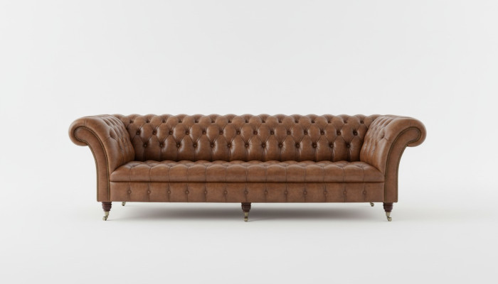 Antik Stil Chesterfield England Polster 4 Sitzer XXL Lounge Club Sofa Couch Neu