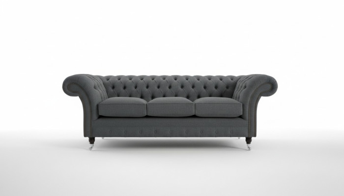 3 Sitzer Chesterfield Polster Sofas Design Luxus Couch Sofa Leder Couchen XXL