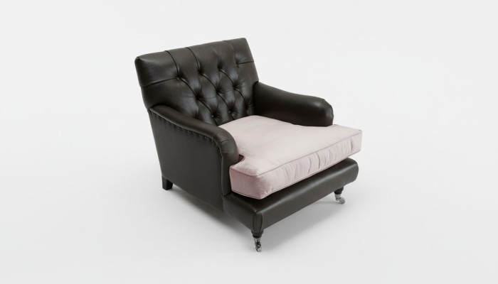 Lounge Club Sessel Couch Stuhl Fernseh Chesterfield Polster Relax Sofa 1 Sitzer