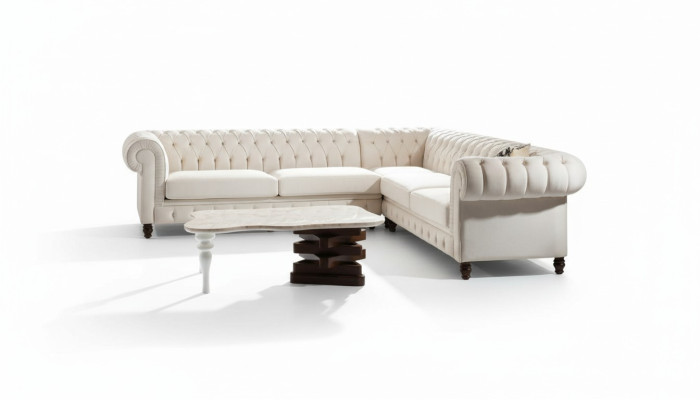 Ecksofa Ledersofa Sofa Polster Eck Couch Garnitur Sitz Design Sofas Couchen Neu