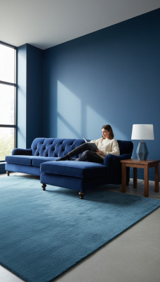 Ecksofa Sofa Couch Polster Blaue Chesterfield Eck Garnitur Couchen Sitz Textil