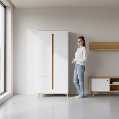 Kleiderschrank Gappa Drehtürenschrank Wohnzimmer Modern Kollektion