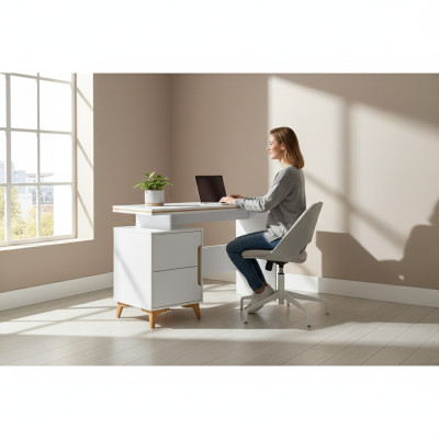 Schreibtisch Computertisch Modern Design Kollektion Wohnzimmer Tisch Tische Neu