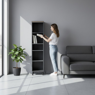Regal Bücherregal Standregal Schrank Mehrzweck Aufbewahrung Schränke Neu Regale