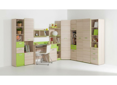 Eckschrank Kleiderschrank Schlafzimmer Schränke Schrank jvmoebel Kinder Jugend
