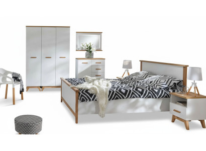 Schlafzimmer Kleiderschrank 3 türiger Holz Wandschrank Schrank Kleiderschränke