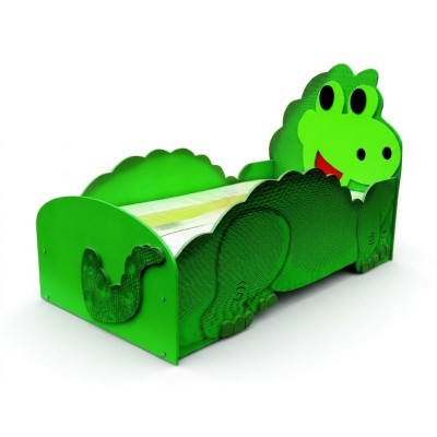 Dino Groß Bett mit Matratze Kinderbett Kinderzimmer Kinder Zimmer Betten