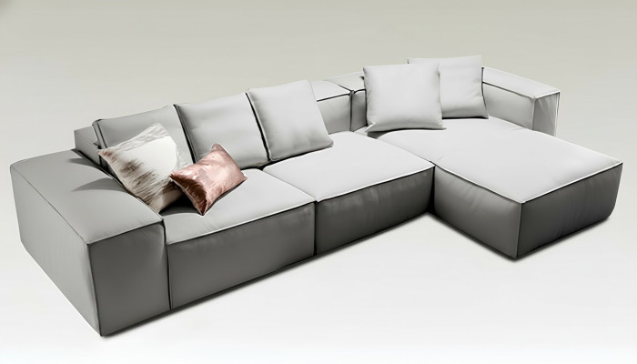 Ecksofa Couch Möbel Polster Sofa Wohnlandschaft Wohnzimmer Ecke Eck Garnitur Neu