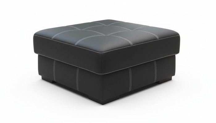 Fußhocker Ottomane Sitzhocker Sitzpouf Wohnzimmer Designer Hocker Polster Bank