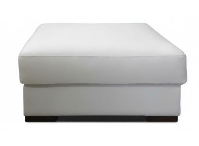Fußhocker Ottoman Sitzhocker Sitzpouf Wohnzimmer Designer Hocker Leder Textil