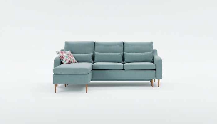 Ecksofa Couch Schlafsofa Sofa Wohnzimmer Design Couchen Sofas Polster Bett Neu