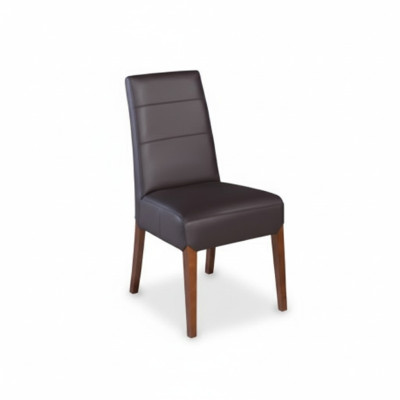 Lehnstuhl Gastro Design Sessel Holz Polster Esszimmer Leder Stuhl Stühle
