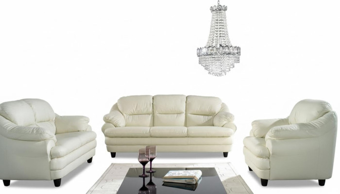 Sofagarnitur 3+2+1 Sitzer Set Design Sofas Polster Couchen Relax Leder