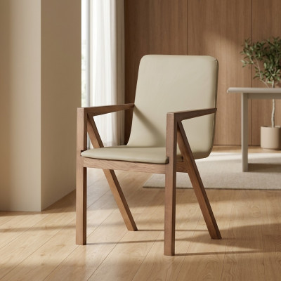 Design Stuhl Sessel Holz Stühle Echte Handarbeit Lounge Club Sessel Lehn Stühle