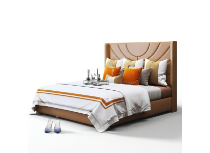 Bett Polster Design Luxus 180x200cm Doppel Hotel Betten Ehe Schlaf Zimmer Leder