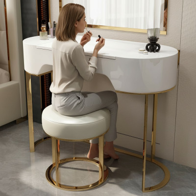 Schminktisch mit Spiegel Luxus Konsole Kommode Schlafzimmer Neu Schminktisch